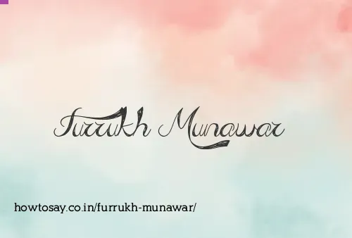 Furrukh Munawar