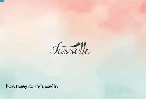 Fussellr