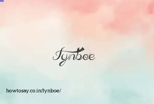 Fynboe