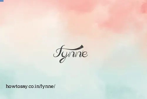 Fynne