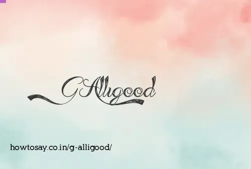 G Alligood