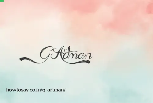 G Artman