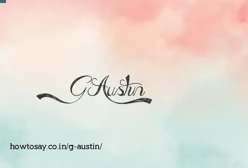 G Austin