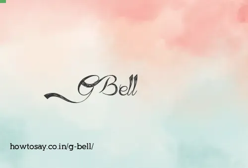G Bell