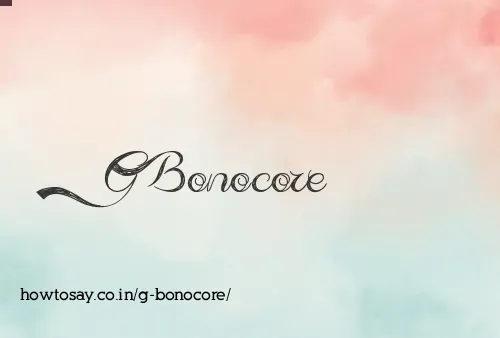 G Bonocore