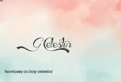 G Celestin