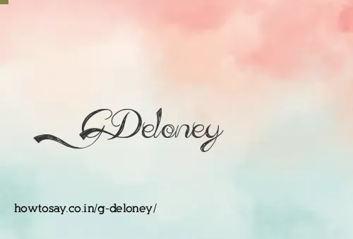 G Deloney