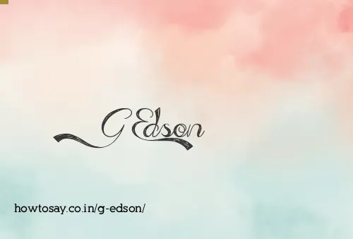 G Edson