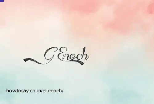 G Enoch