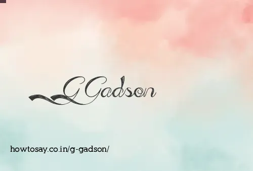 G Gadson