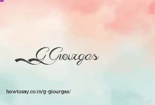 G Giourgas