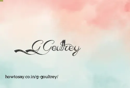 G Goultrey