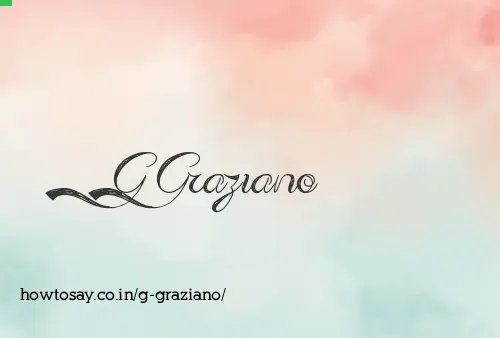 G Graziano