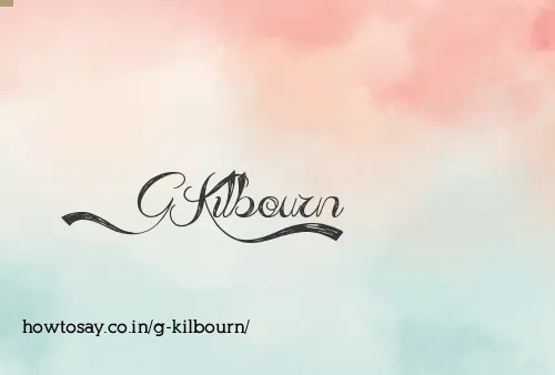G Kilbourn