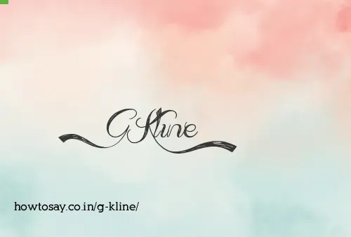 G Kline
