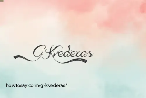 G Kvederas