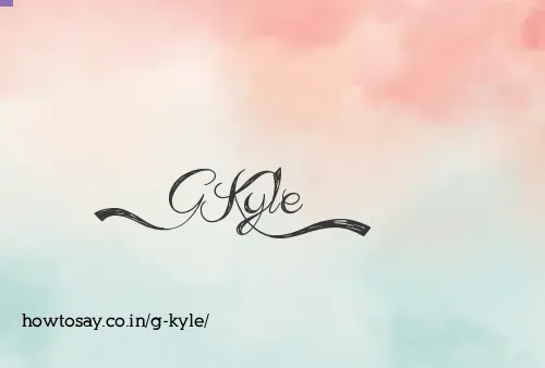 G Kyle
