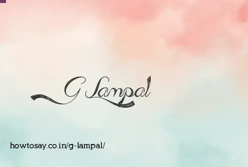 G Lampal