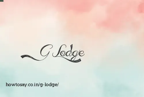 G Lodge