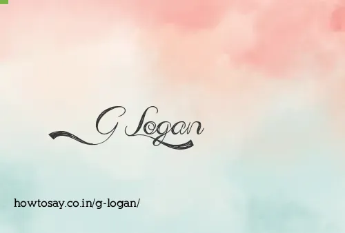 G Logan