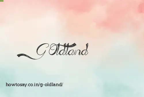 G Oldland