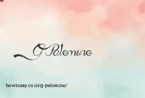 G Palomino