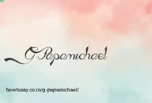 G Papamichael