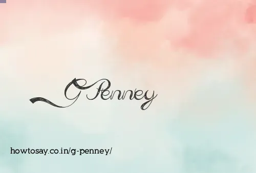 G Penney
