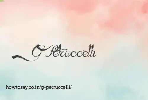 G Petruccelli