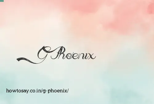 G Phoenix