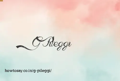 G Pileggi