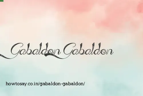 Gabaldon Gabaldon