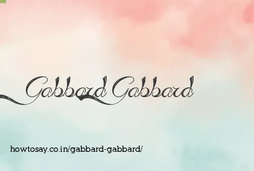 Gabbard Gabbard