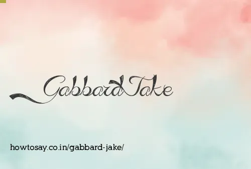 Gabbard Jake