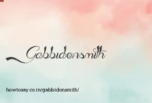 Gabbidonsmith