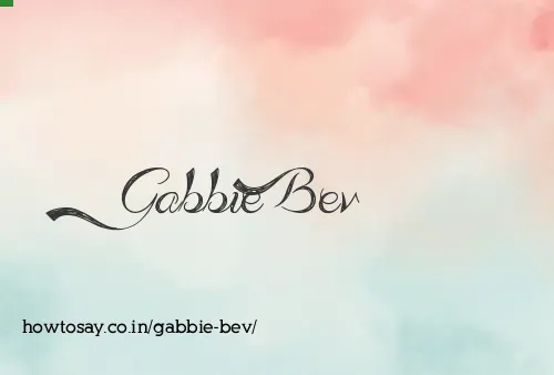Gabbie Bev