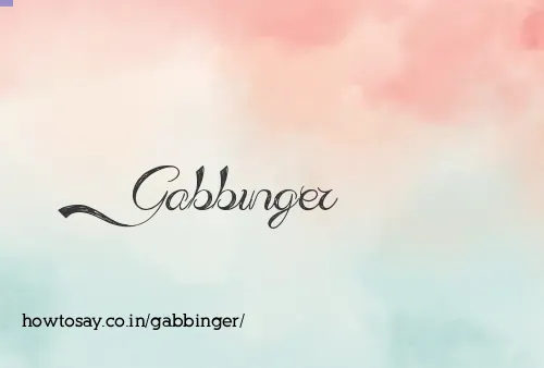 Gabbinger