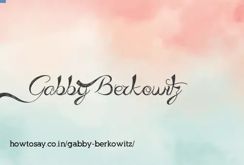 Gabby Berkowitz