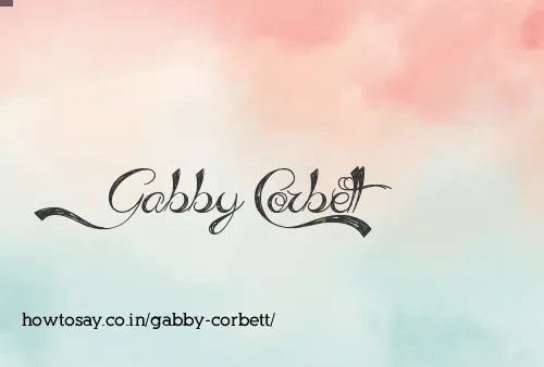 Gabby Corbett