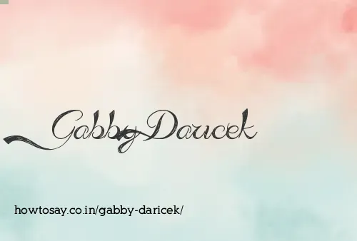 Gabby Daricek