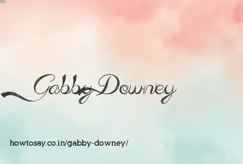 Gabby Downey