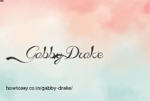 Gabby Drake