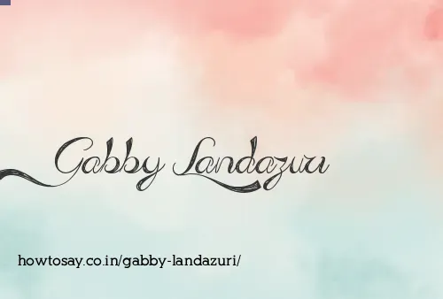 Gabby Landazuri