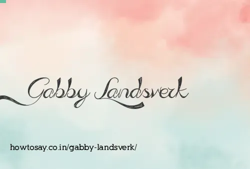 Gabby Landsverk