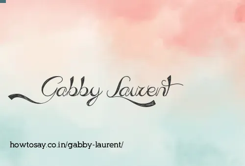 Gabby Laurent