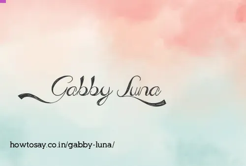 Gabby Luna
