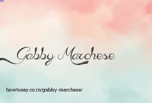 Gabby Marchese
