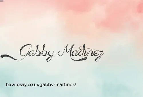 Gabby Martinez
