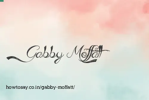 Gabby Moffatt