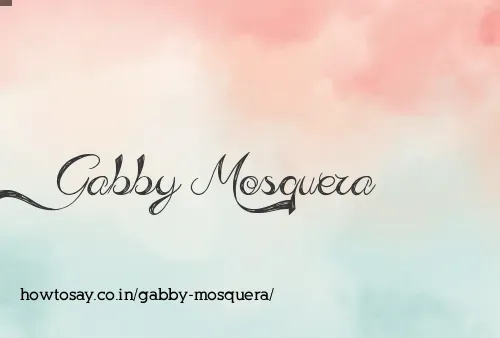 Gabby Mosquera